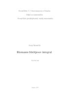 Riemann - Stieltjesov integral