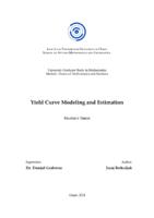 Yield Curve Modeling And Estimation