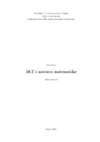 prikaz prve stranice dokumenta IKT i nastava matematike